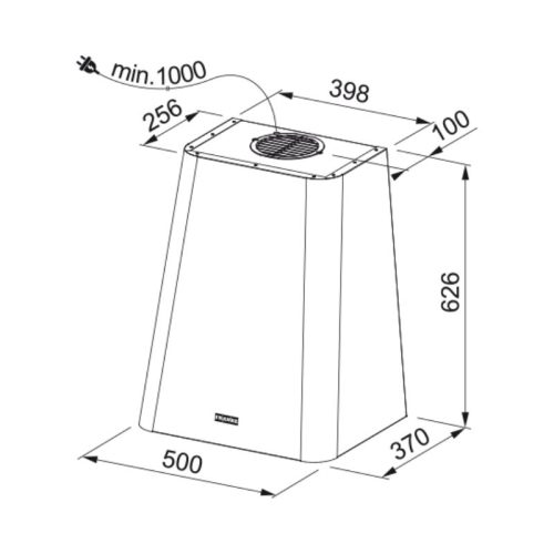 Máy hút mùi áp tường Franke FSMD 508 9 kich thuoc may hut mui ap tuong franke fsmd 508