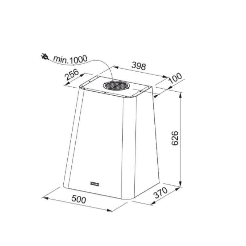 Máy hút mùi áp tường Franke FSMD 508 Rose 4 Máy hút mùi áp tường Franke FSMD 508 Rose - Ảnh 2