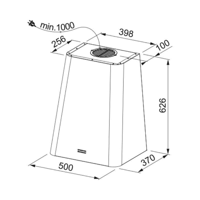 Máy hút mùi áp tường Franke FSMD 508 6 Máy hút mùi áp tường Franke FSMD 508 - Ảnh 4