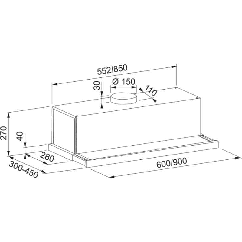 Máy hút mùi Franke CXW-200-FPS905SA 4 Máy hút mùi Franke CXW-200-FPS905SA - Ảnh 2