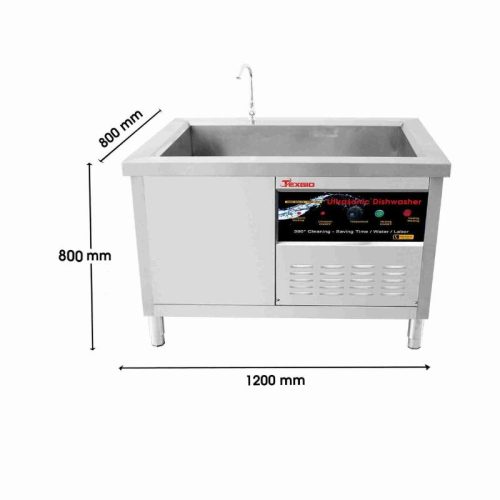 Máy rửa chén công nghiệp Texgio TGU-1200SS 9 kich thuoc may rua chen cong nghiep texgio tgu 1200ss
