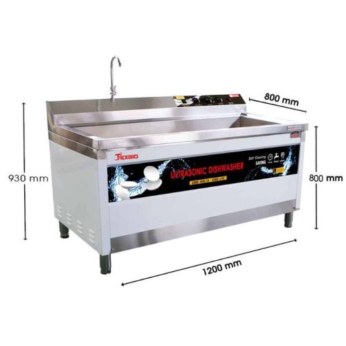 Máy rửa chén công nghiệp Texgio TGU-1200XS 9 kich thuoc may rua chen cong nghiep texgio tgu 1200xs