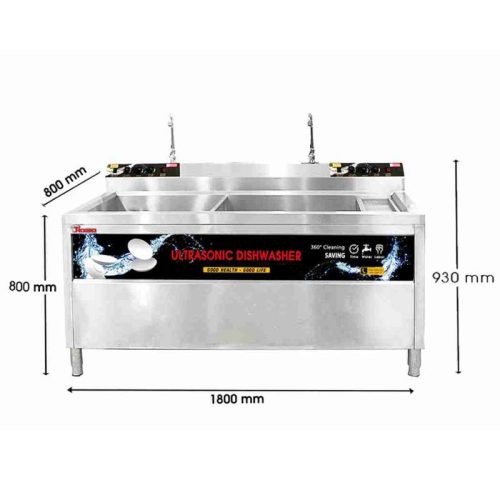 Máy rửa chén công nghiệp Texgio TGU-1800XD 8 kich thuoc may rua chen cong nghiep texgio tgu 1800xd