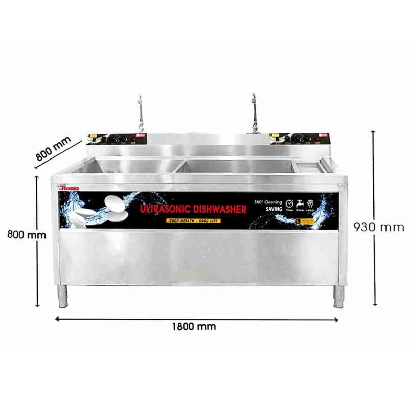 Máy rửa chén công nghiệp Texgio TGU-1800XD 5 Máy rửa chén công nghiệp Texgio TGU-1800XD - Ảnh 3