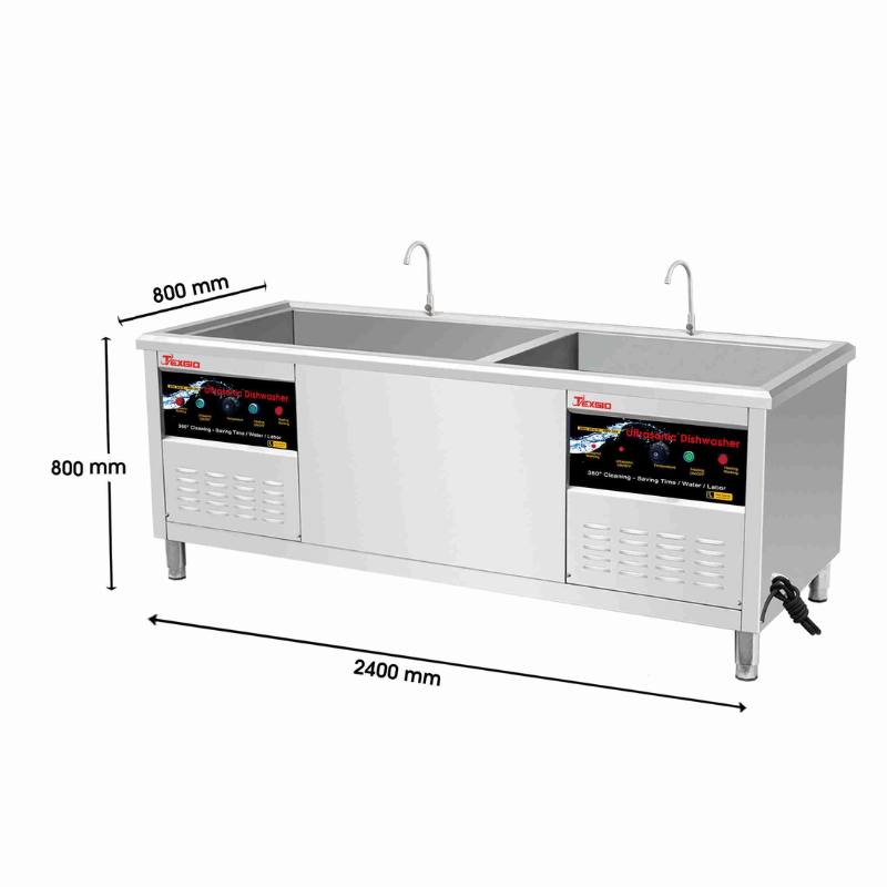 Máy rửa chén công nghiệp Texgio TGU-2400SD 6 Máy rửa chén công nghiệp Texgio TGU-2400SD - Ảnh 4