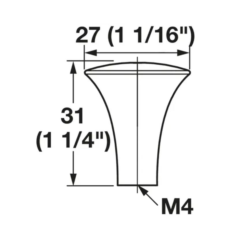 Tay Nắm Tủ Hafele H2145 106.71.131 4 Tay Nắm Tủ Hafele H2145 106.71.131 - Ảnh 2