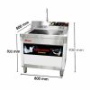 Máy rửa chén công nghiệp Texgio TGU-800XS 2 may rua chen cong nghiep texgio tgu 800xs 2
