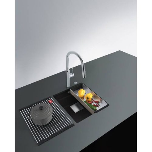 Chậu rửa đá Franke Kubus 2 KNG 110-37 màu Onyx 9 thiet ke chau rua da franke kubus 2 kng 110 37 mau onyx