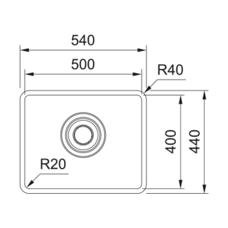 Chậu rửa chén Franke MQX 110-50 6 Chậu rửa chén Franke MQX 110-50 - Ảnh 4