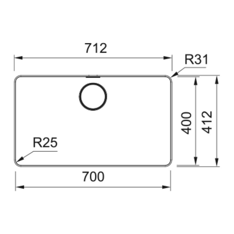 Chậu rửa chén Franke MYX 210-70 6 Chậu rửa chén Franke MYX 210-70 - Ảnh 4