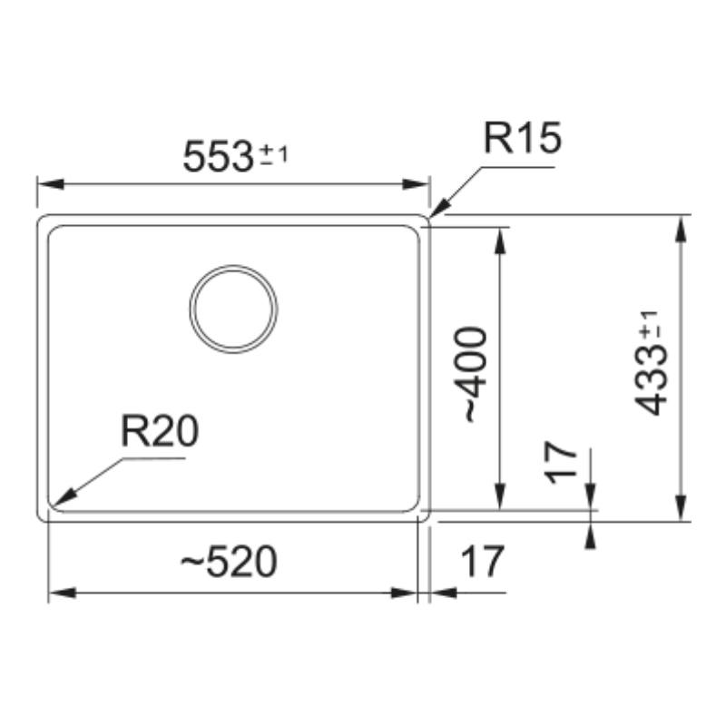 Chậu rửa đá Franke MRG 110-52 Stone Grey 4 Chậu rửa đá Franke MRG 110-52 Stone Grey - Ảnh 2