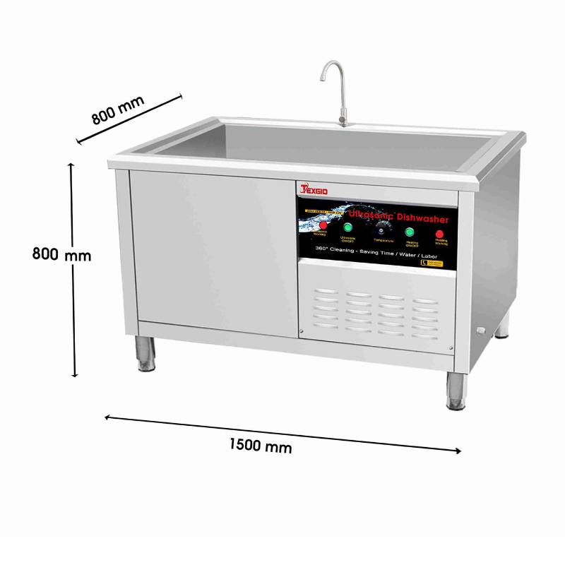 Máy rửa chén công nghiệp Texgio TGU-1500SS 5 Máy rửa chén công nghiệp Texgio TGU-1500SS - Ảnh 3