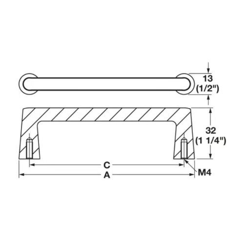 Tay Nắm Tủ Hafele 106.71.340 5 thong so tay nam tu hafele 106 71 340