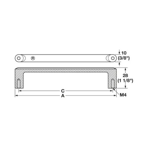 Tay Nắm Tủ Hafele 106.71.382 5 thong so tay nam tu hafele 106 71 382