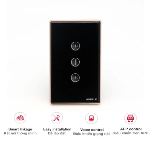 Công tắc rèm cửa thông minh HSL-CS01B Hafele 820.71.008 7 tinh nang cong tac rem cua thong minh hsl cs01b hafele 820 71 008