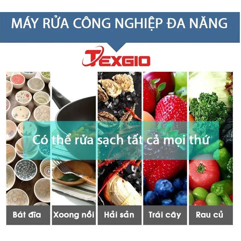 Máy rửa chén công nghiệp Texgio TGU-2000SD 6 Máy rửa chén công nghiệp Texgio TGU-2000SD - Ảnh 4