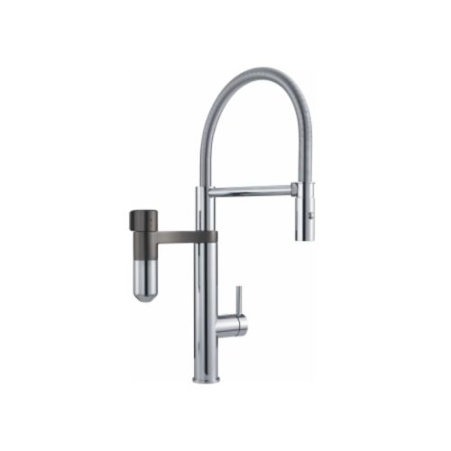 Vòi rửa bát Franke Vital Semi-Pro Chrome – Gun Metal