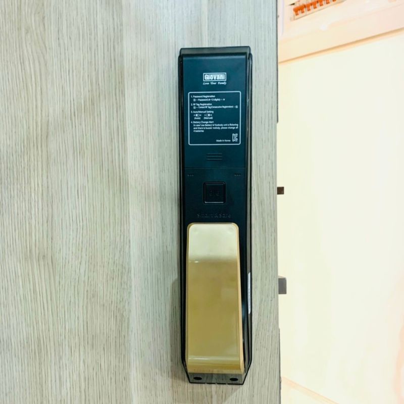 Khóa vân tay thông minh GIOVANI GSL-K888BG 4 Khóa vân tay thông minh GIOVANI GSL-K888BG