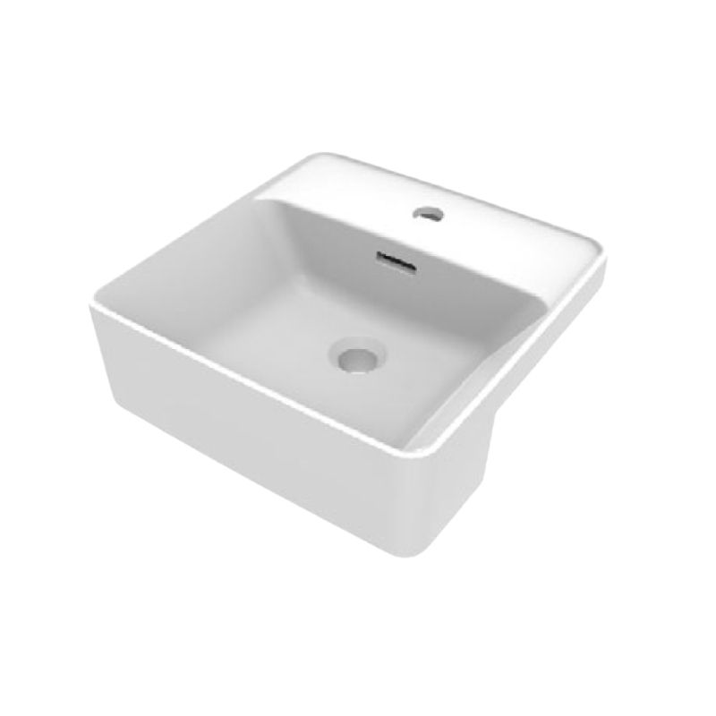 Chậu rửa mặt lavabo bán âm Hafele 588.79.081 3 Chậu rửa mặt lavabo bán âm Hafele 588.79.081