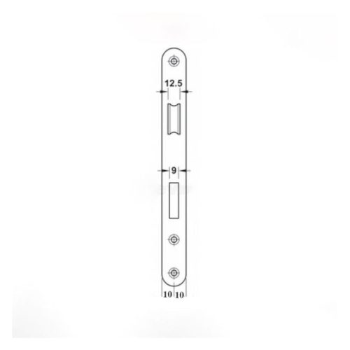 Thân khóa 60/24 inox mờ Hafele 911.02.468 6 chi tiet than khoa 60 24 inox mo hafele 911 02 468