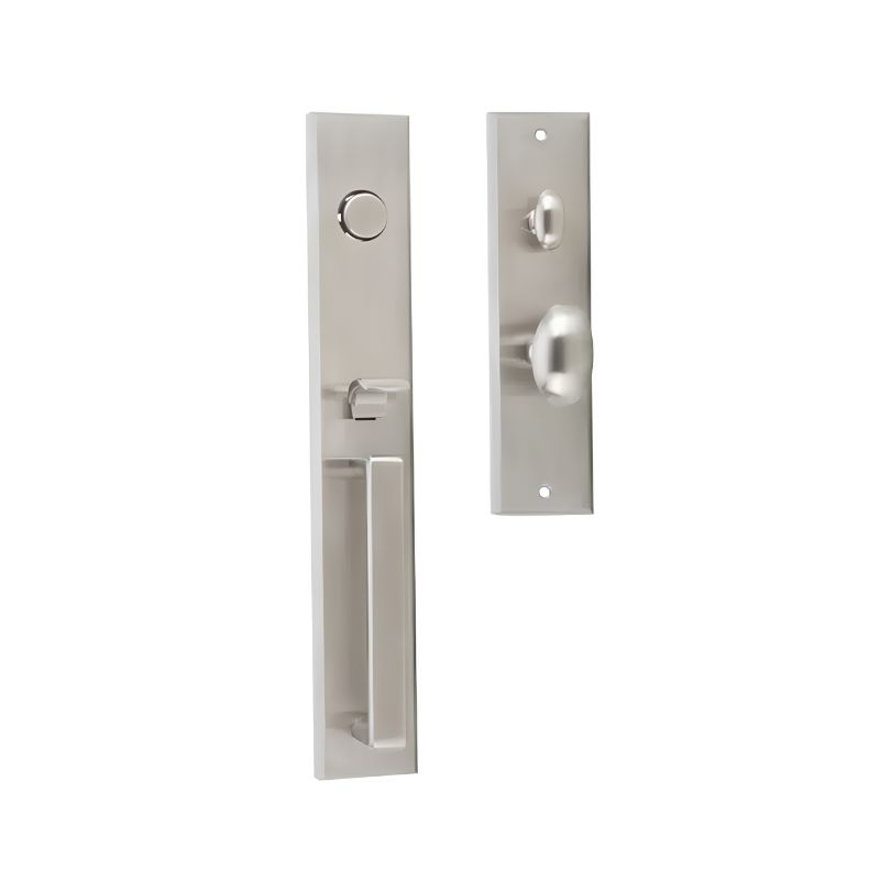 Bộ tay nắm cửa Hafele 911.78.318 inox 304 mờ 5 Bộ tay nắm cửa Hafele 911.78.318 inox 304 mờ - Ảnh 3