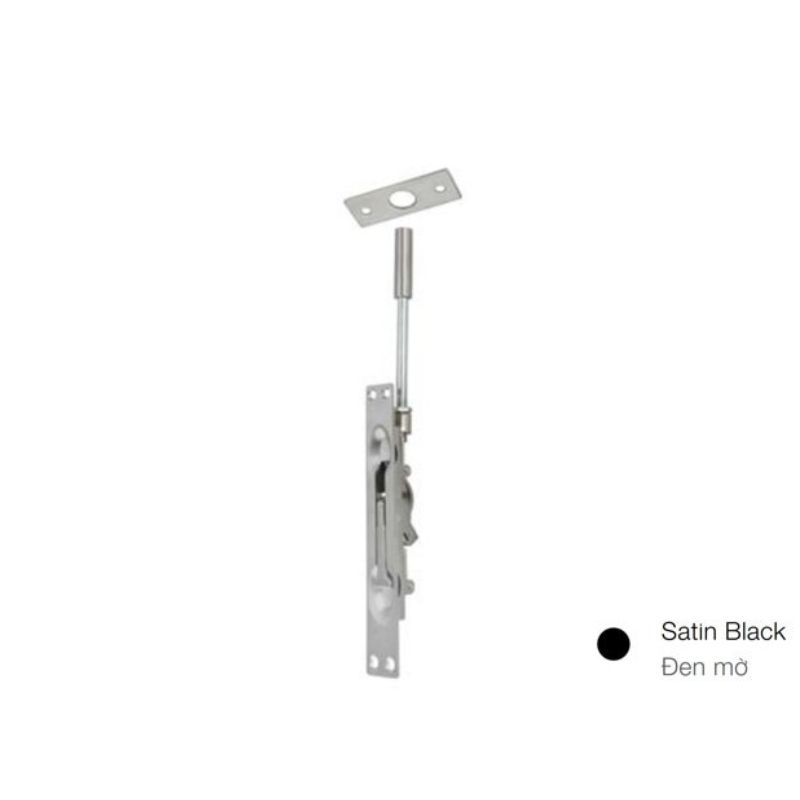 Chốt âm cho cửa kim loại 105mm đen mờ Hafele 911.81.365 2 Chốt âm cho cửa kim loại 105mm đen mờ Hafele 911.81.365