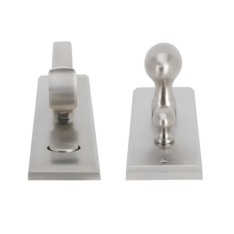 Bộ tay nắm cửa Hafele 911.78.318 inox 304 mờ 6 Bộ tay nắm cửa Hafele 911.78.318 inox 304 mờ - Ảnh 4