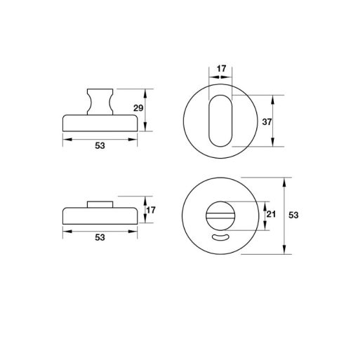 Thân khóa và chốt vệ sinh Hafele 902.54.291 màu đen mờ 6 kich thuoc chot ve sinh hafele 902 54 291 mau den mo