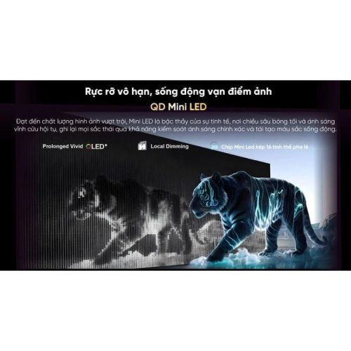 Google Tivi QD-Mini LED Coocaa 4K 75 inch 75V75 10 mo ta google tivi qd mini led coocaa 4k 75 inch 75v75