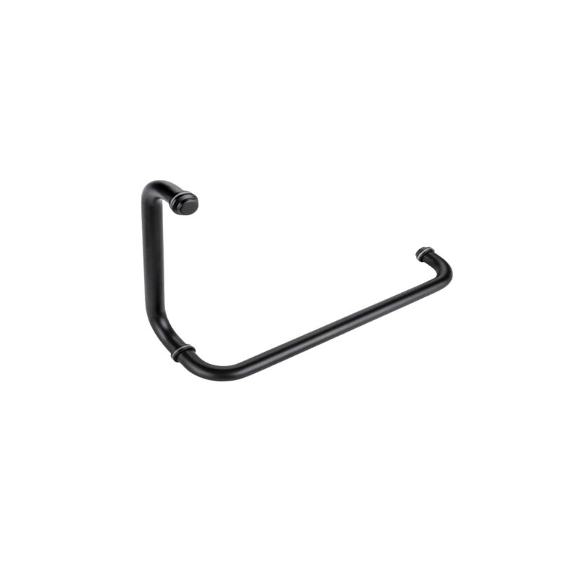 Tay nắm phòng tắm kính Hafele 903.04.153 đen CC275X425MM 2 Tay nắm phòng tắm kính Hafele 903.04.153 đen CC275X425MM