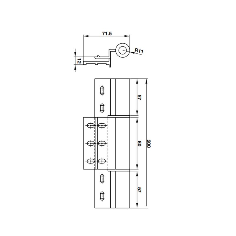 Bản lề cánh - cánh Hafele 926.98.751 3 Bản lề cánh - cánh Hafele 926.98.751 - Ảnh 2