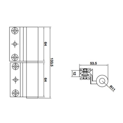 Bản lề rãnh C Hafele 926.98.752 5 thong so ban le ranh c hafele 926 98 752