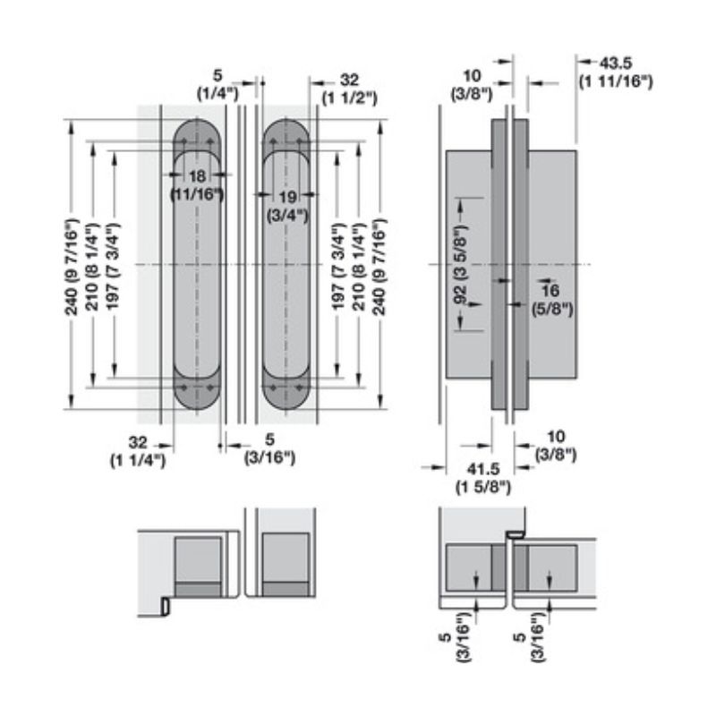 Bản lề âm TECTUS TE 640 Hafele 924.17.525 4 Bản lề âm TECTUS TE 640 Hafele 924.17.525 - Ảnh 3