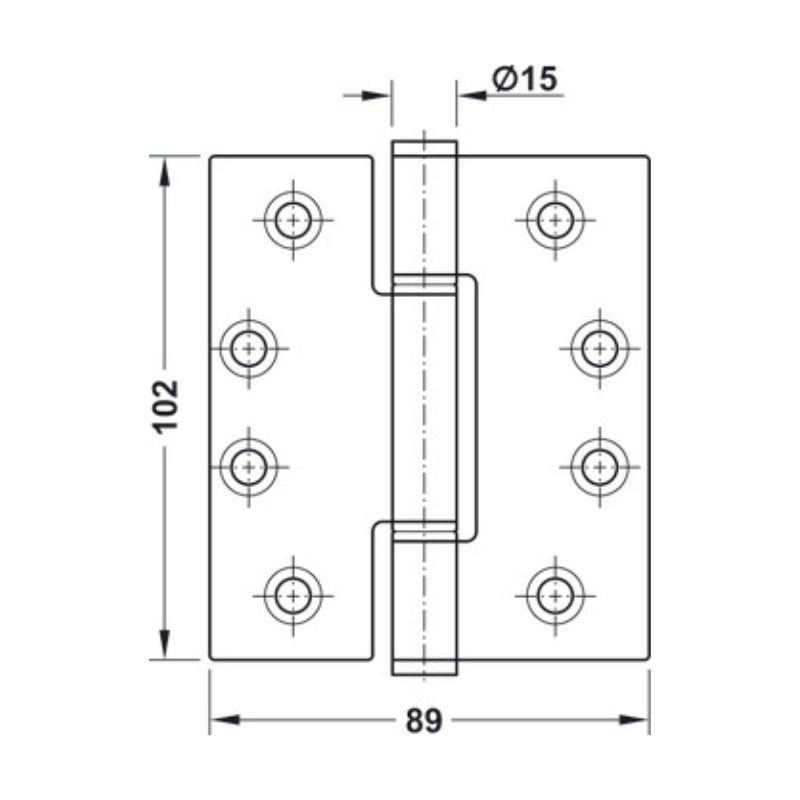 Bản lề chịu lực Hafele 926.94.703 4 Bản lề chịu lực Hafele 926.94.703 - Ảnh 3