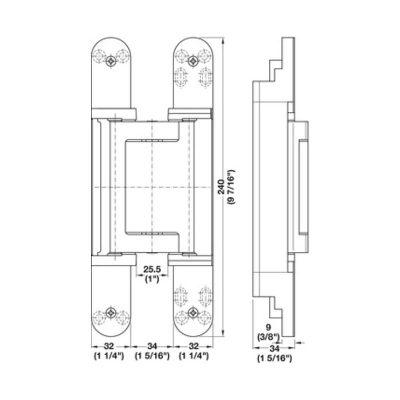 Bản lề âm TECTUS TE 640 Hafele 924.17.524 5 Bản lề âm TECTUS TE 640 Hafele 924.17.524 - Ảnh 4
