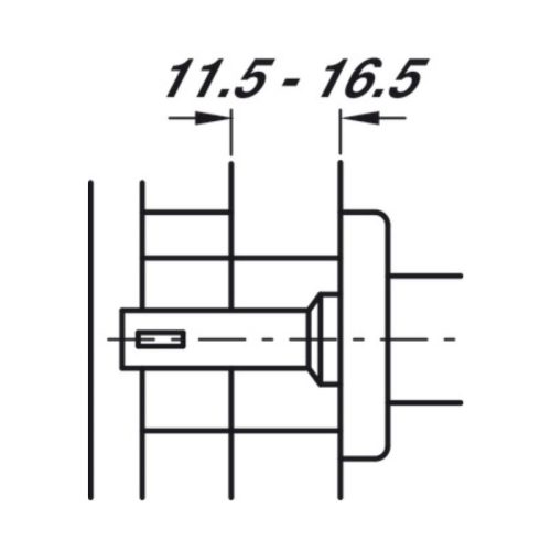 thong so truc xoay 1 dau 8x62mm hafele 909 87 041